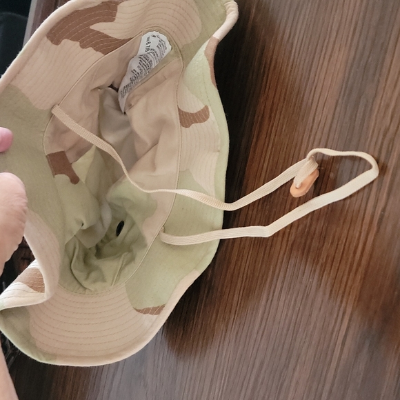 Hat Sun Hot Weather Desert Camouflage, Type 11 Size 6 7/8 - Picture 3 of 4